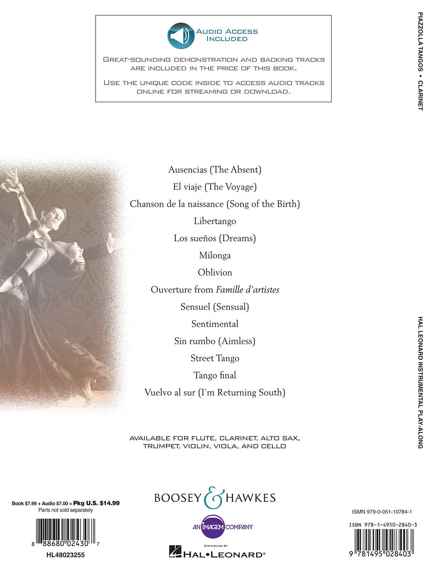 Piazzolla Tangos - Instrumental Play-Along
