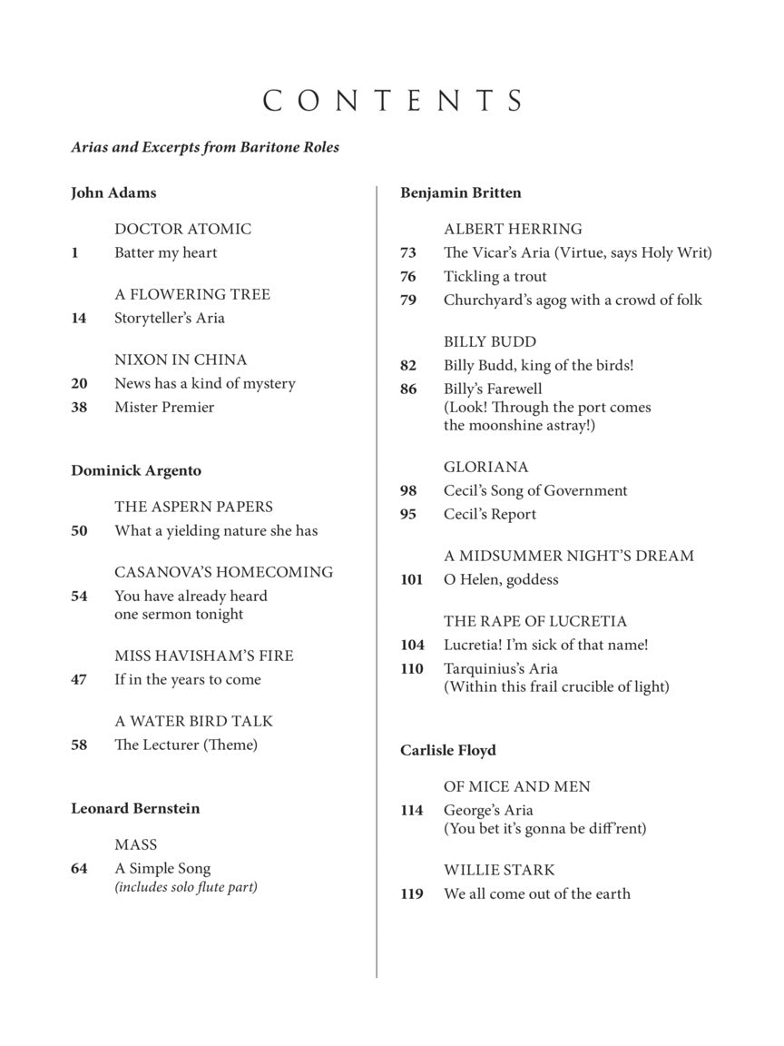 Boosey & Hawkes Opera Anthology - Baritone/Bass