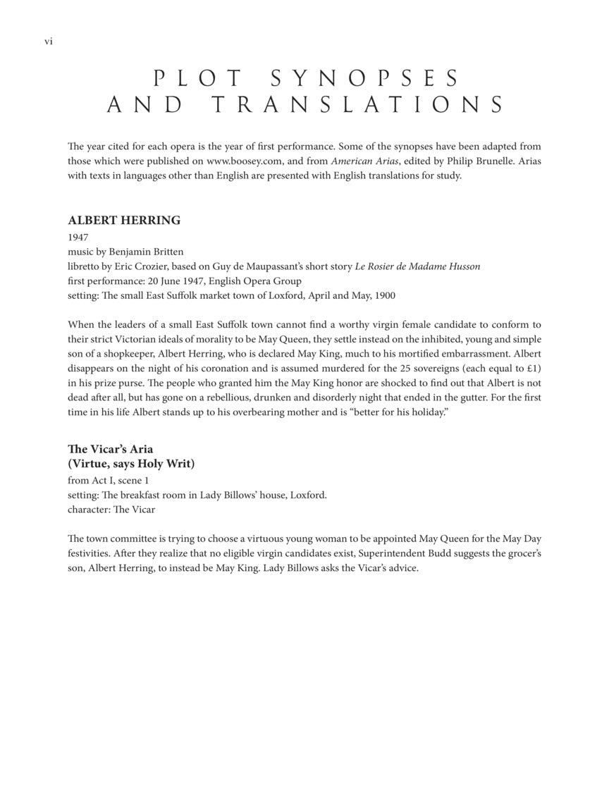 Boosey & Hawkes Opera Anthology - Baritone/Bass