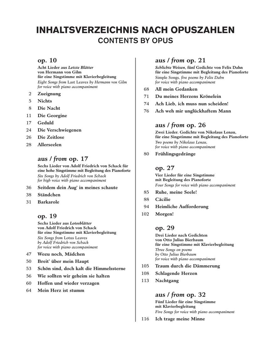 Strauss: 57 Lieder High Voice And Piano