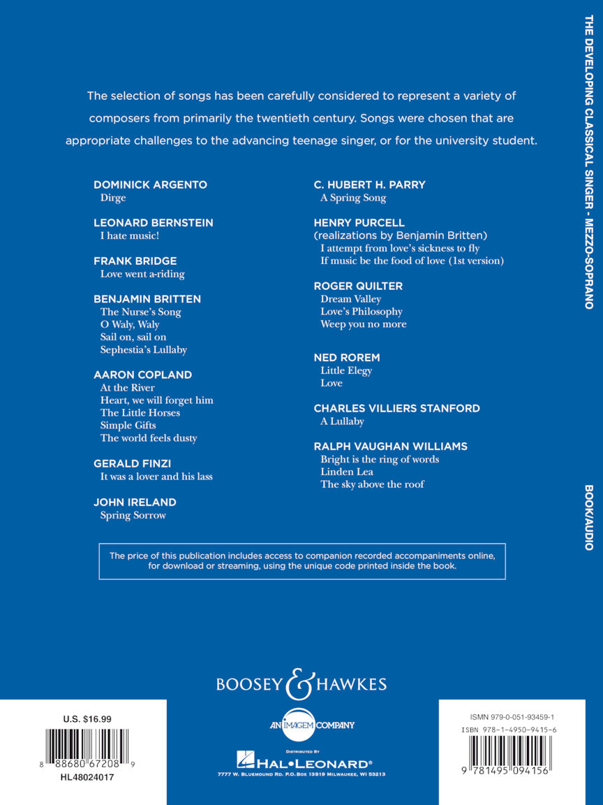 Developing Classical Singer - Mezzo-soprano