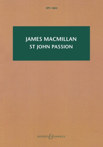Macmillan St John Passion
