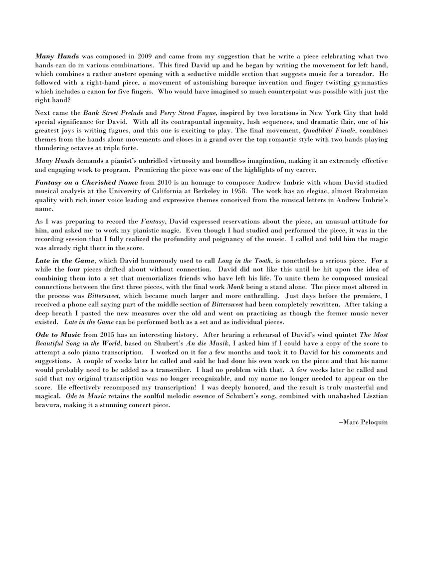 Del Tredici Piano Album 3