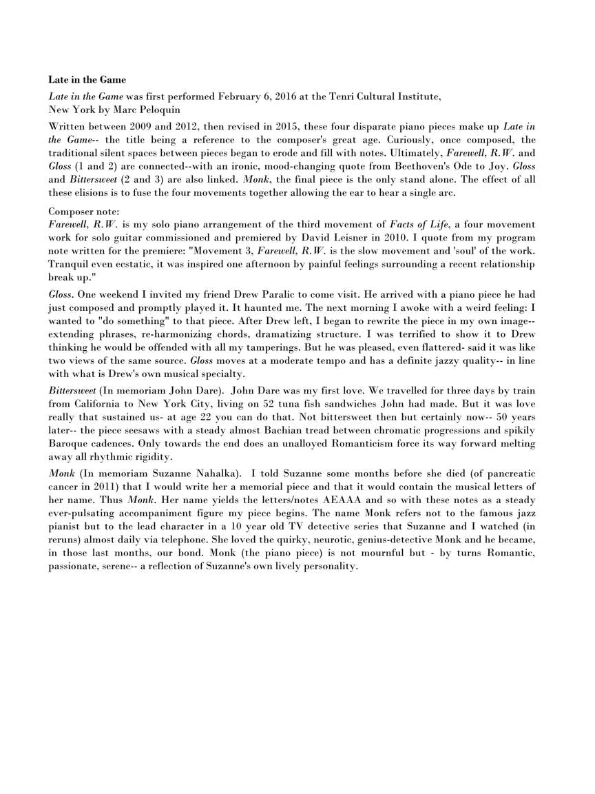 Del Tredici Piano Album 3