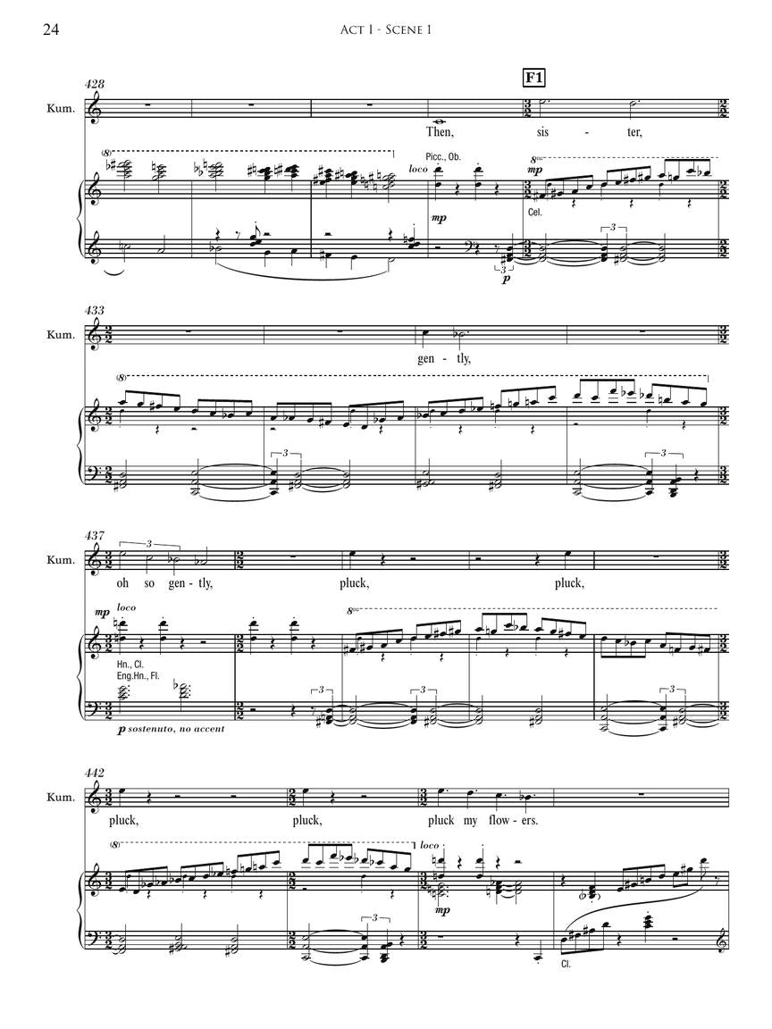 Adams: A Flowering Tree (Vocal Score)