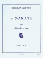 Martinu Sonata No.1, H277 (cello & Piano)