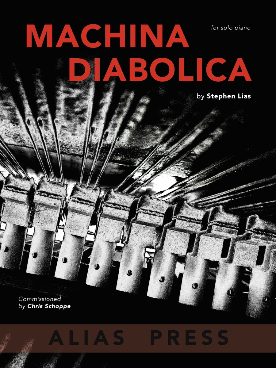Cover of Lias: Machina Diabolica for solo piano, Alias Press 490-01193
