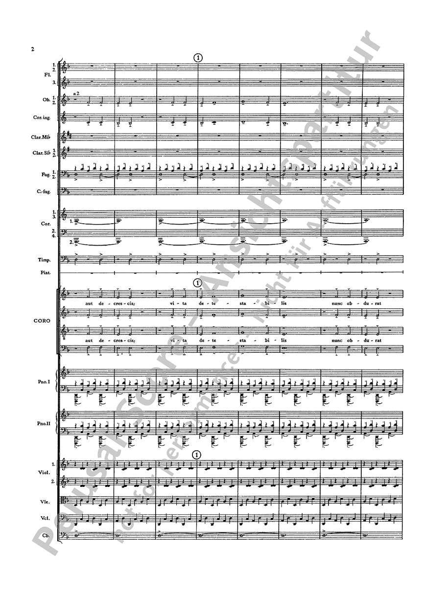 Orff Carmina Burana Full Score