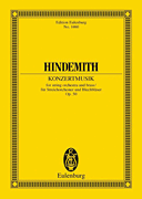 Hindemith: Konzertmusik, Op. 50 for Brass and Orchestra