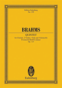 Brahms Quintet in B minor, Op. 115 St Sc