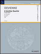 Devienne: 6 Easy Duets, Op. 18 for Two Flutes