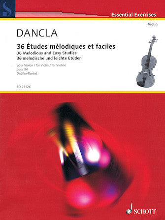 Dancla 36 Melodious and Easy Studies, Op. 84 for Violin
