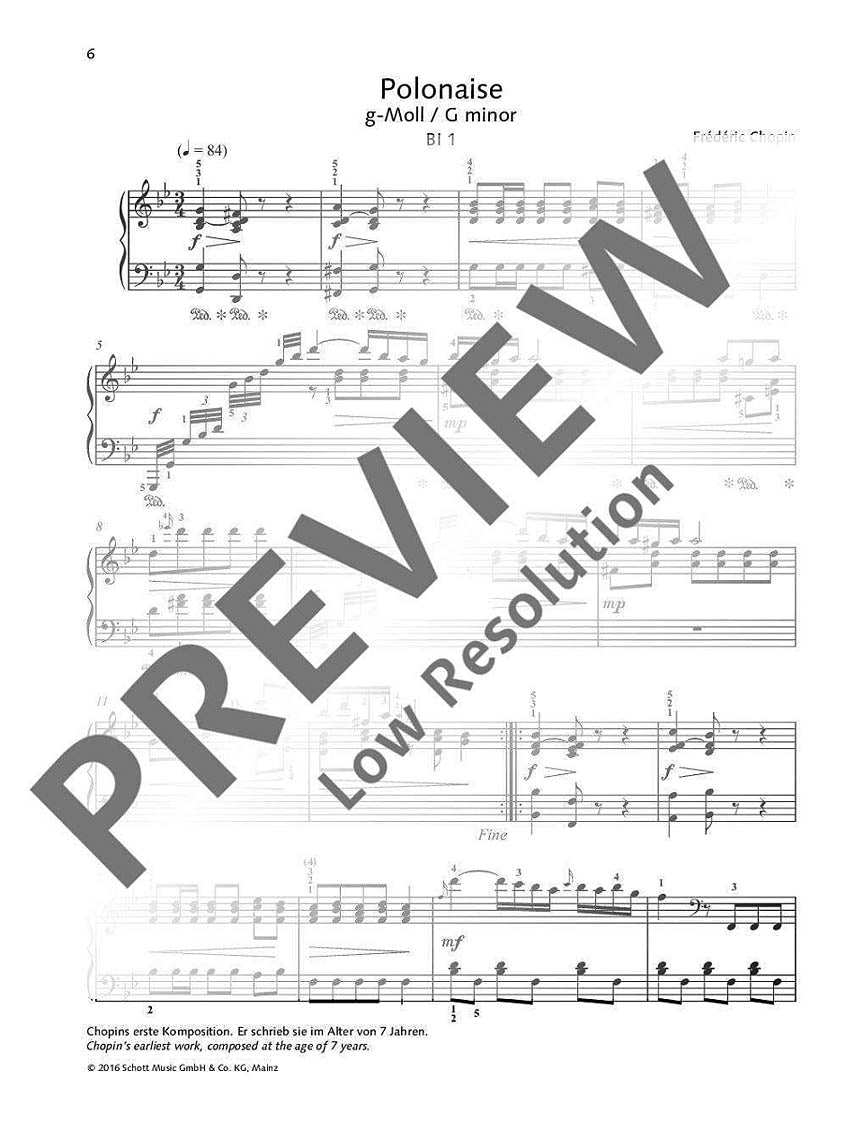 My First Chopin: Easiest Piano Pieces