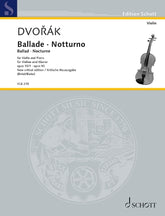 Dvorák Ballade – Notturno Op. 15/1, Op. 40