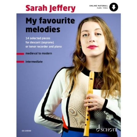 My Favourite Melodies 14 Selected Pieces Soprano Recorder
