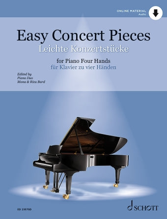 Easy Concert Pieces for Piano Four Hands