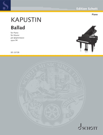 Kapustin Ballad Op. 94 Piano