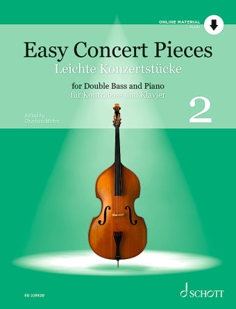 Mohrs Easy Concert Pieces, Volume 2 for Double Bass and Piano