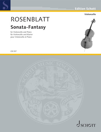 Rosenblatt: Sonata-Fantasy Cello and Piano