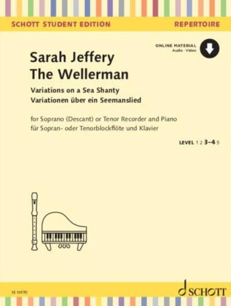 Jeffery The Wellerman Variations on a Sea Shanty for Descant (Tenor) Recorder and Piano