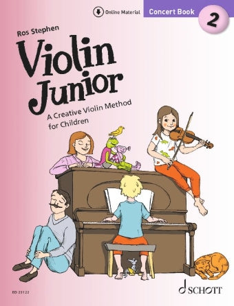 Stephen Violin Junior: Concert Book 2