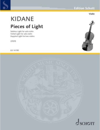 Kidane Pieces of Light for Violin