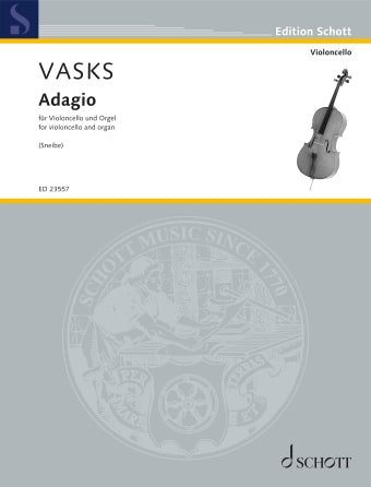 Vasks Adagio from Concerto No. 2 for Cello and Organ (String Orchestra Reduction)