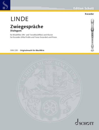 Linde: Dialogues Recorder (Alto/Tenor) and Cello