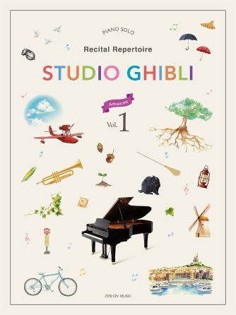 Hisaishi: Studio Ghibli Advanced Recital Repertoire Volume 1