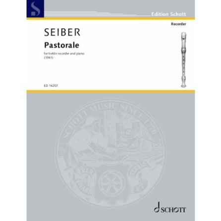 Seiber: Pastorale for Treble Recorder and Piano
