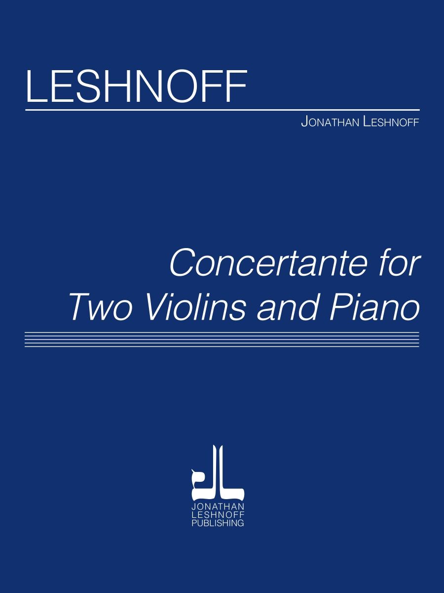 Leshnoff Concertante for Two Violins