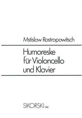 Rostropovich Humoreske Cello and Piano