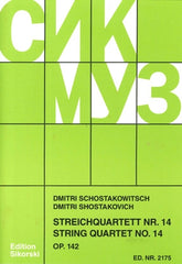 Shostakovich String Quartet No. 14, Op. 142