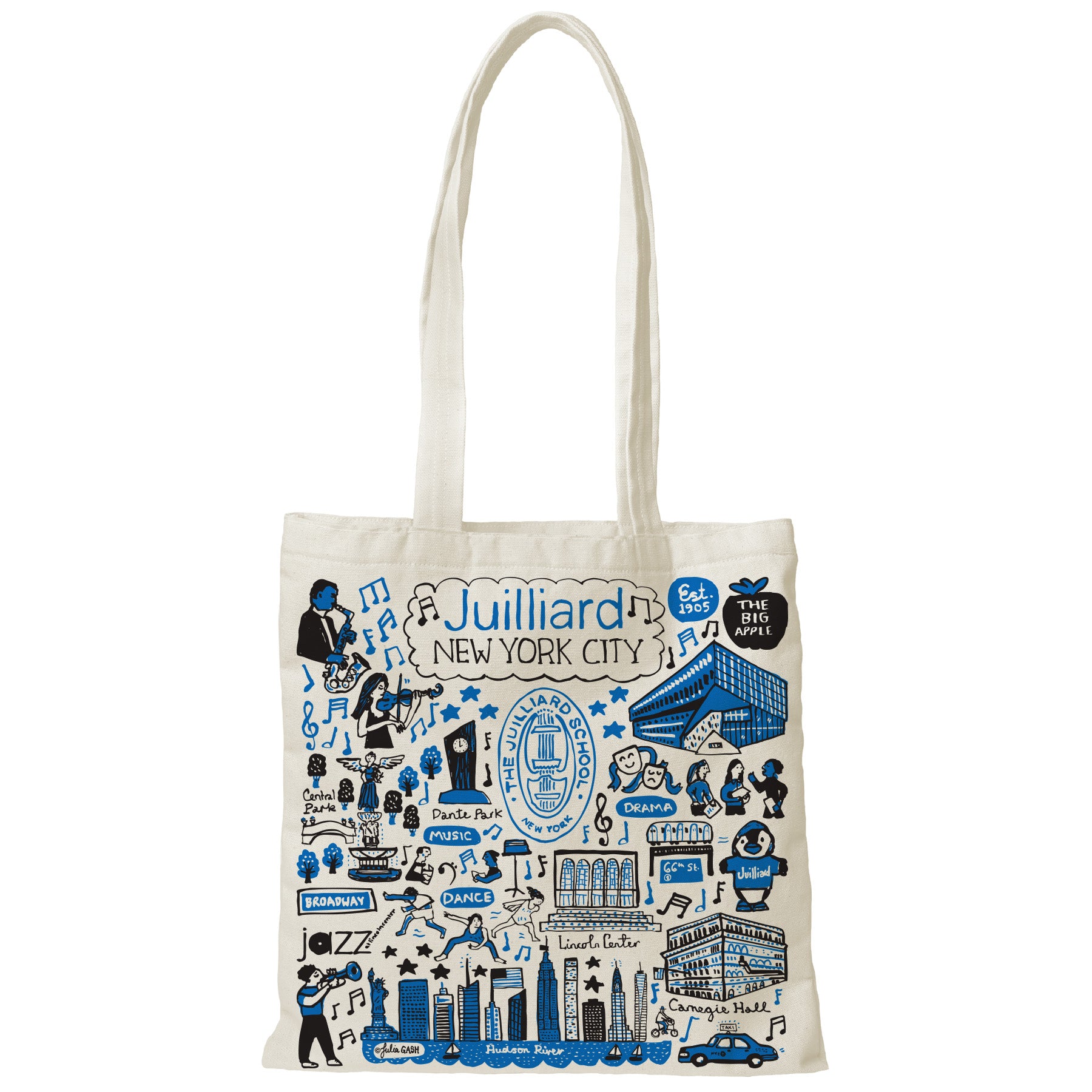 Tote Bag: Juilliard by Julia Gash Artwork