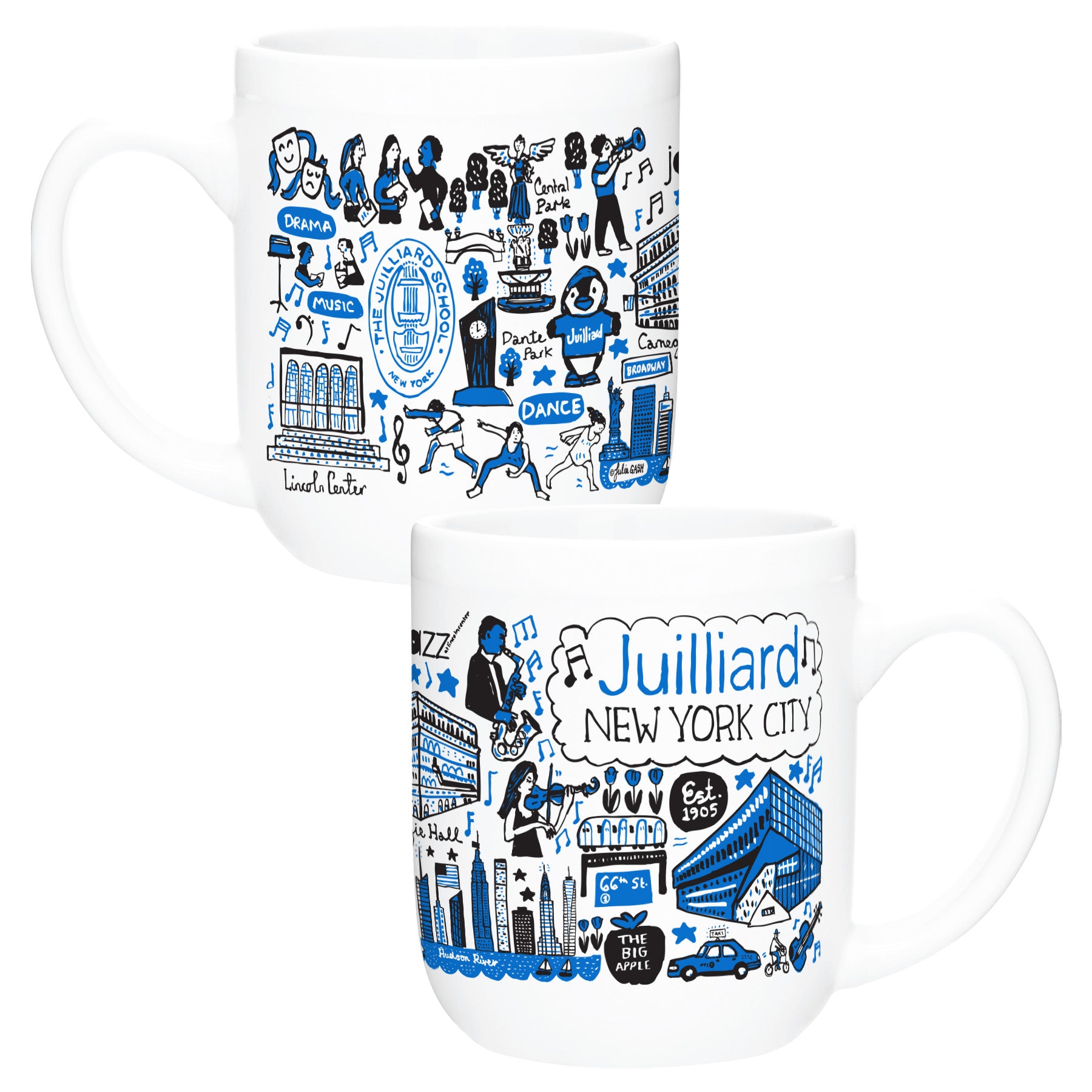 Mug: Julia Gash Art for Juilliard (16 oz)