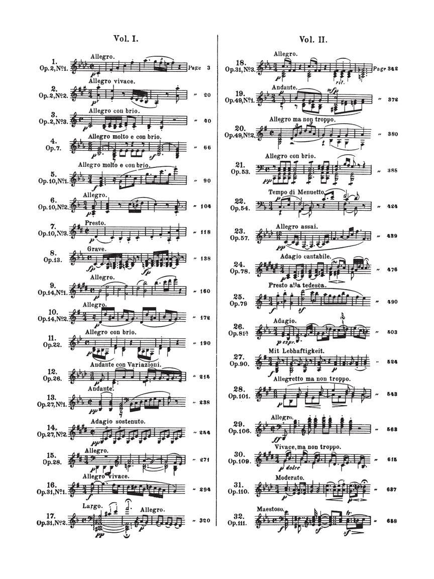 Beethoven Sonatas - Book 2