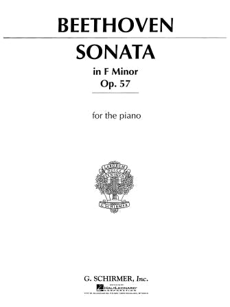 Beethoven Sonata in F Minor, Op. 57 (“Appassionata”) CLEARANCE SHEET MUSIC / FINAL SALE