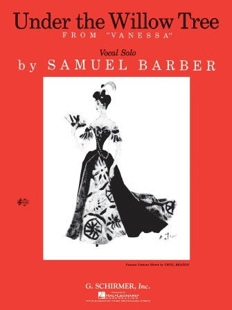 Barber: Under the Willow Tree (from Vanessa) Voice and Piano