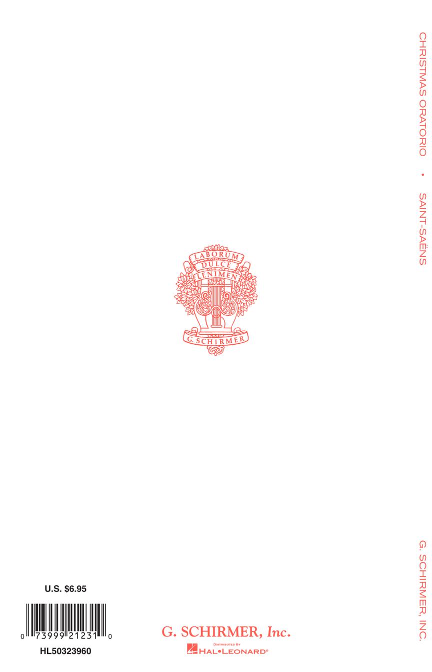 Saint-Saens Christmas Oratorio