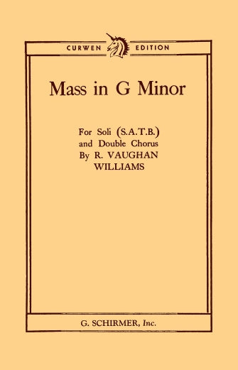Vaughan Williams: Mass in G Minor