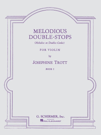 Trott Melodious Double Stops Book 1