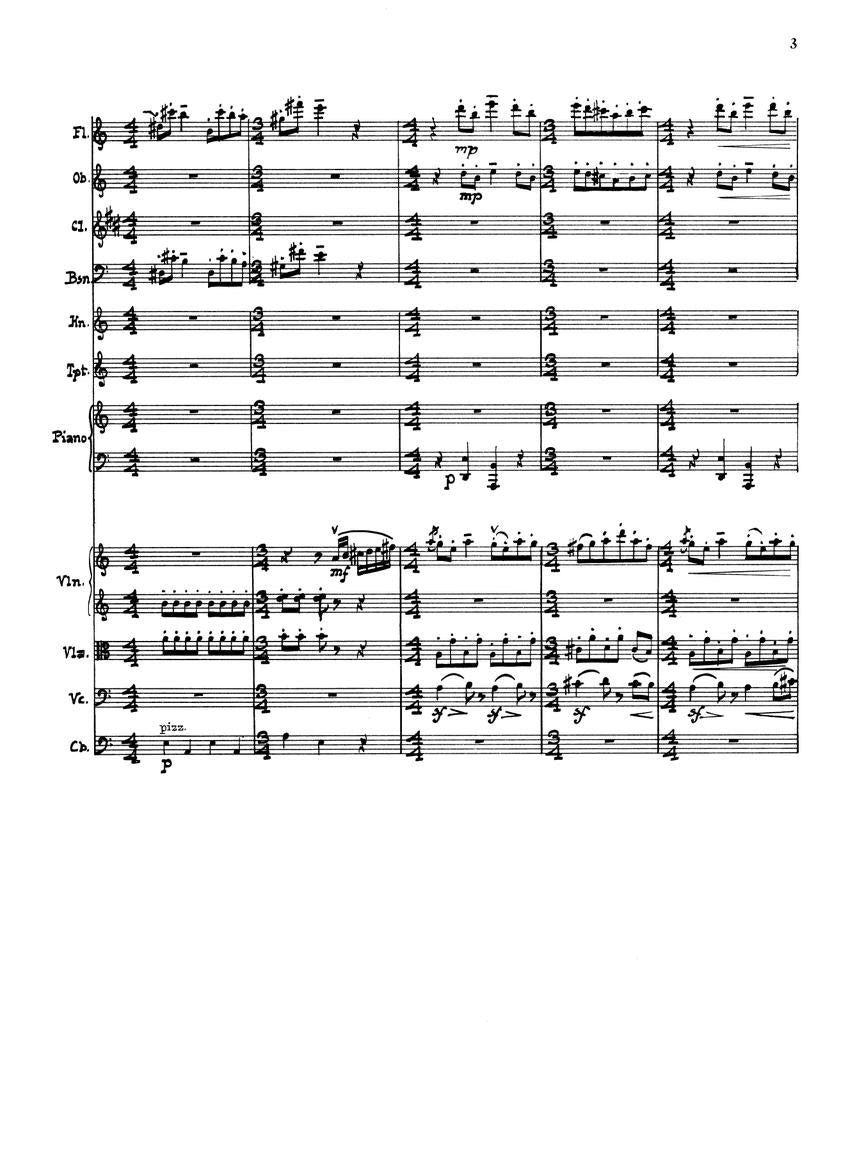 Menotti The Telephone Full Score