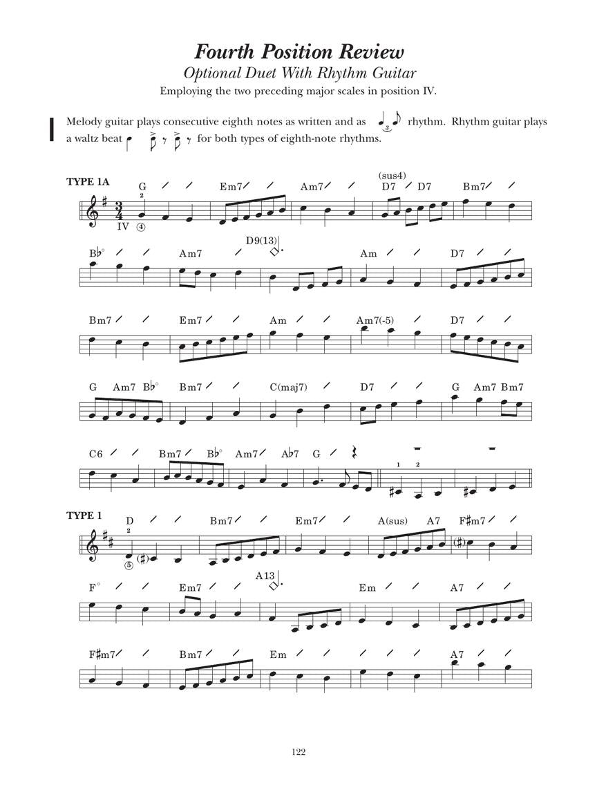 A Modern Method for Guitar - Volume 1