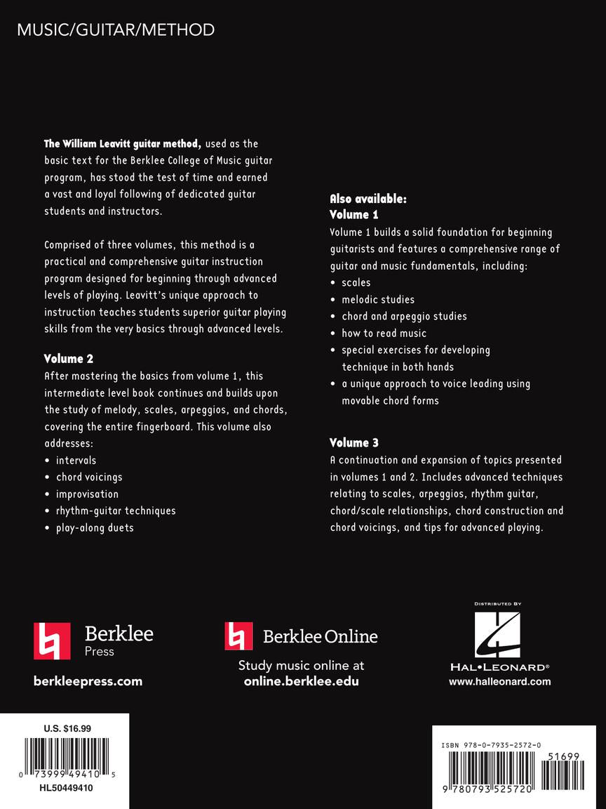 Modern Method for Guitar, A - Volume 2