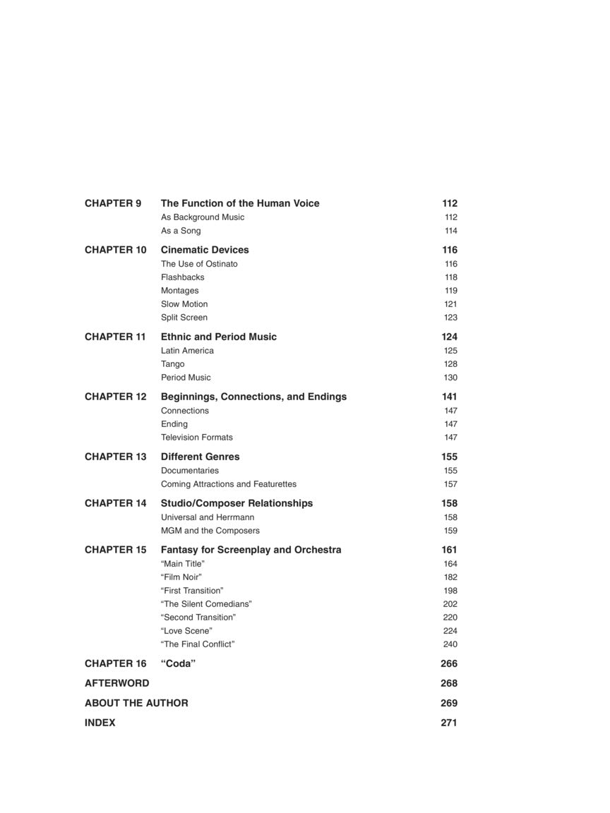 Music Composition for Film and Television