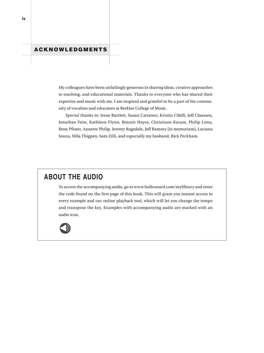 Vocal Studies for the Contemporary Singer