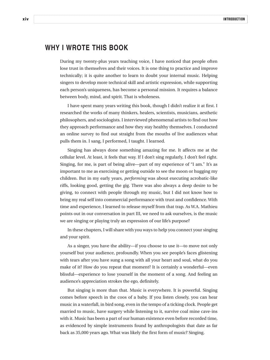 Your Singing Voice: Contemporary Techniques, Expression, and Spirit