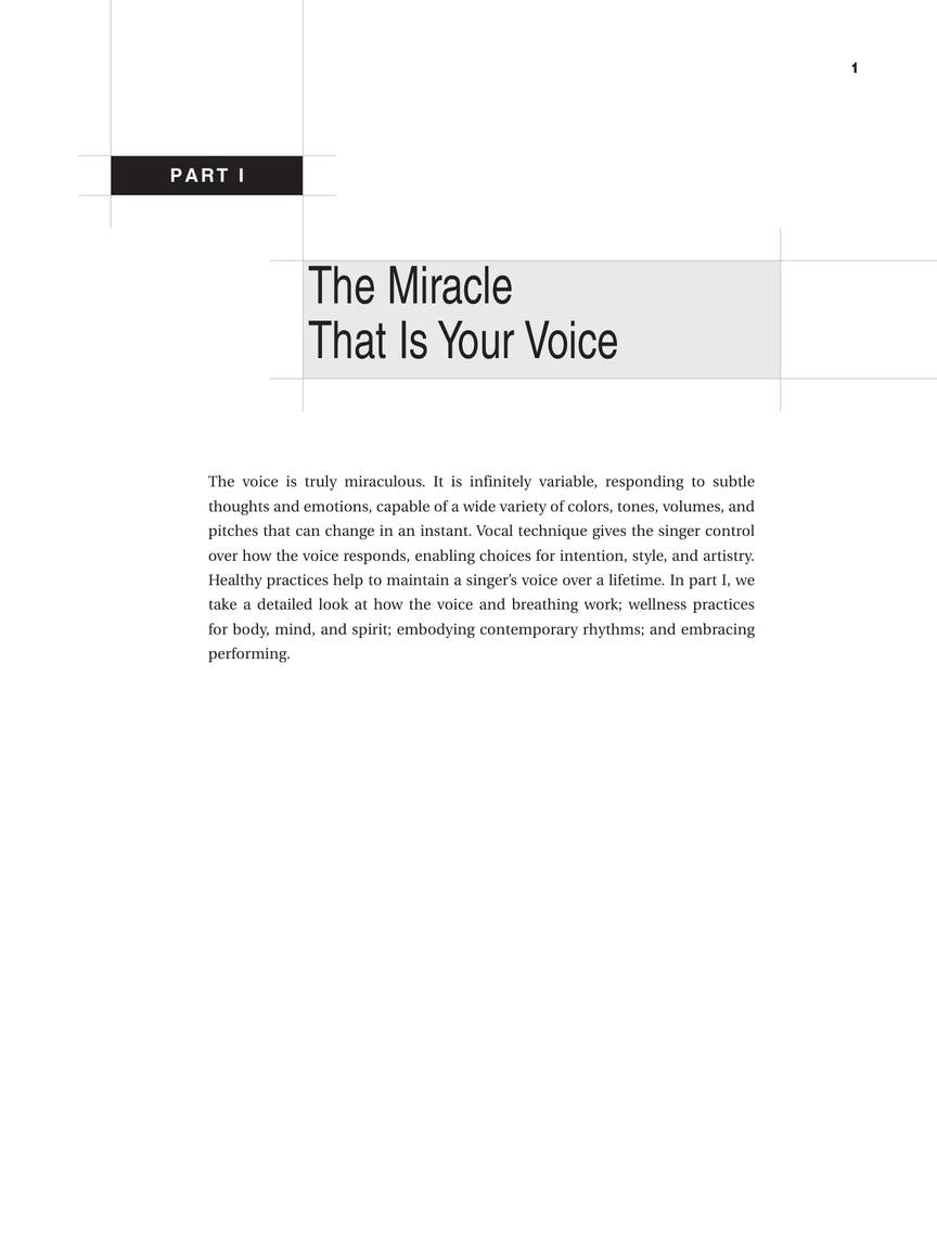 Your Singing Voice: Contemporary Techniques, Expression, and Spirit