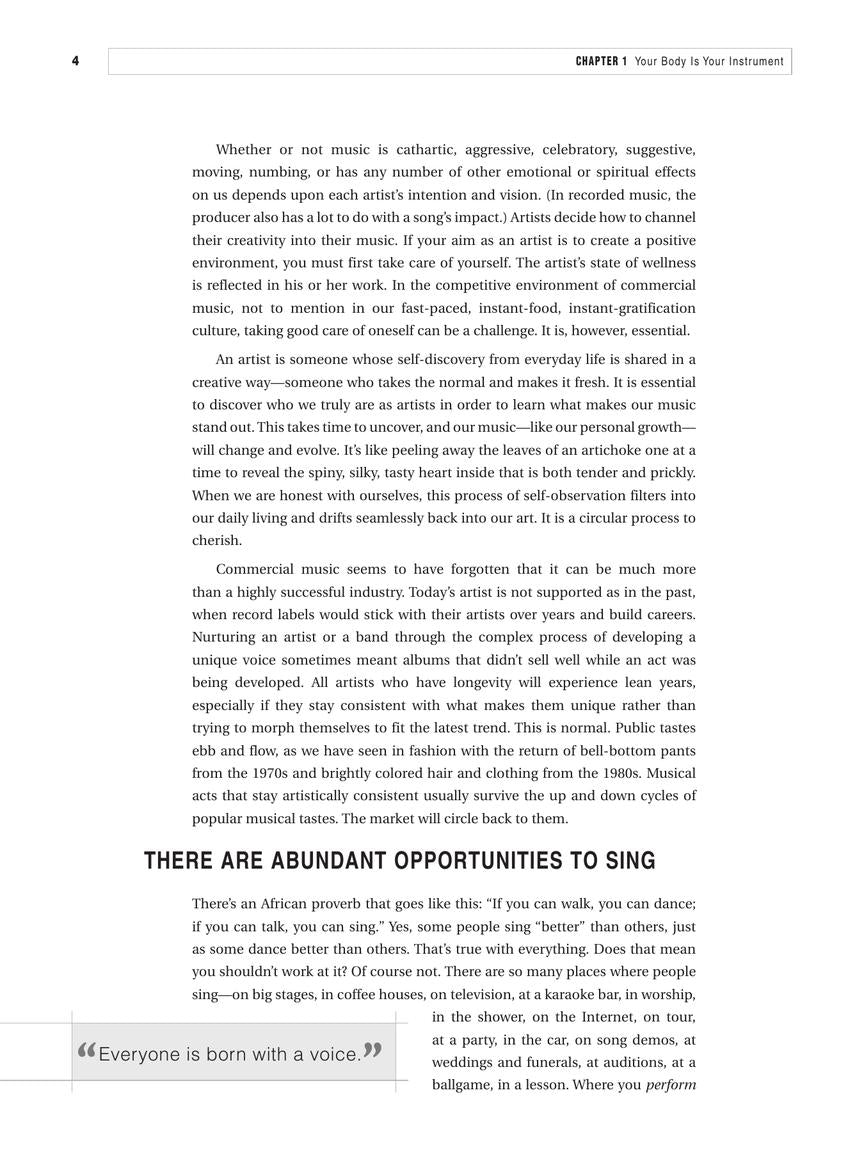 Your Singing Voice: Contemporary Techniques, Expression, and Spirit