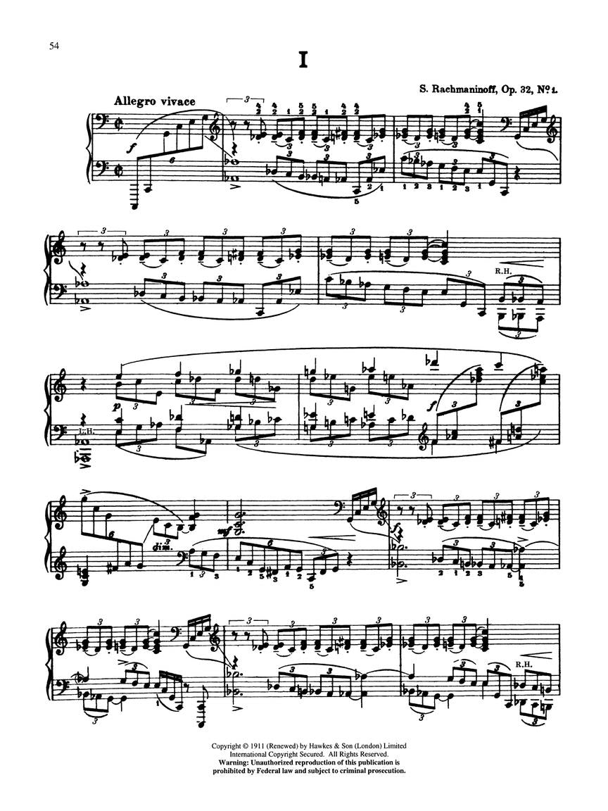 Rachmaninoff Complete Preludes, Op. 3, 23, 32